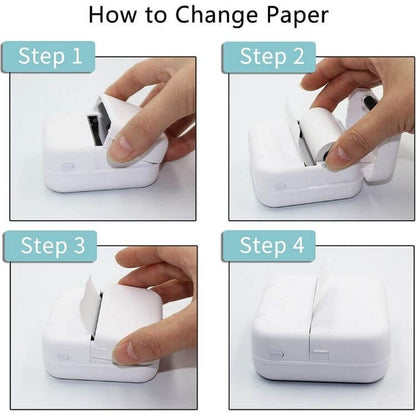Ink-Free Thermal Pocket Printer With Free Markers